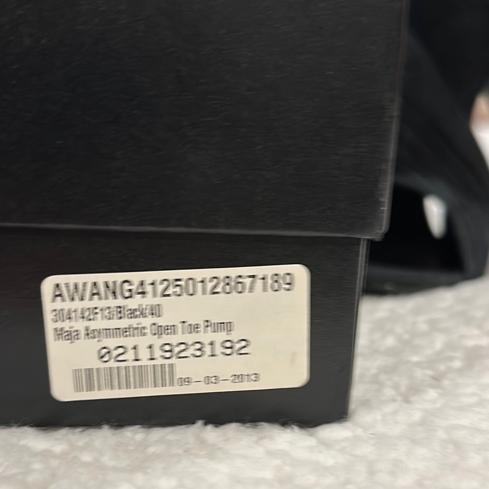 Alexander Wang Black Heeled Shoes - Picture 6 of 10